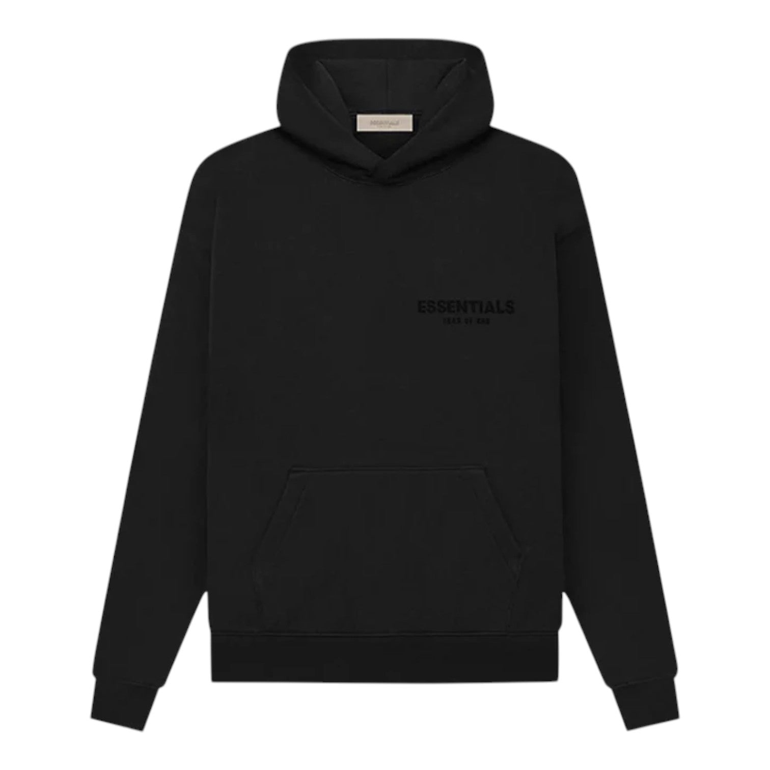 Fear of God Essentials Hoodie Black - Stretch Limo