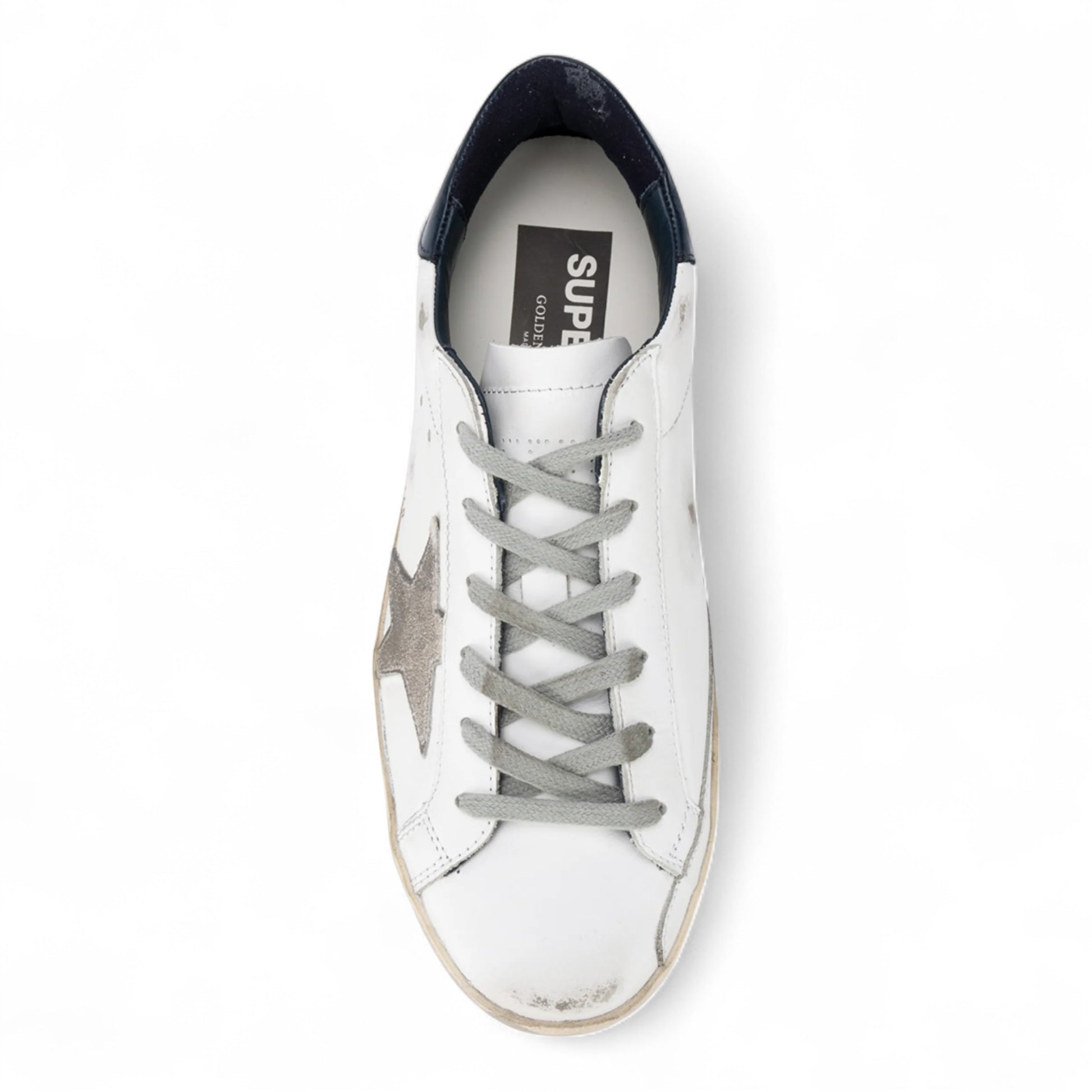 Golden Goose Super-Star Classic - White Night Blue