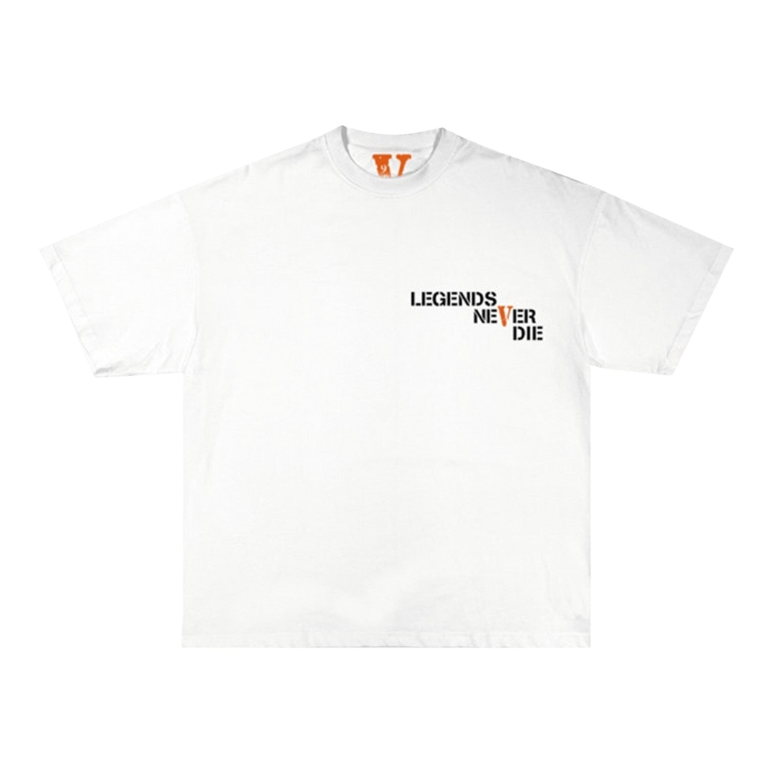 Juice Wrld x Vlone Butterfly T-shirt 'White'