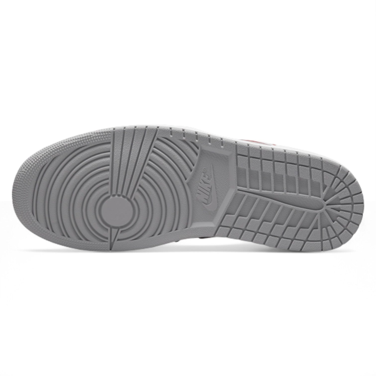 Air Jordan 1 Low 'Light Smoke Grey Gym Red'