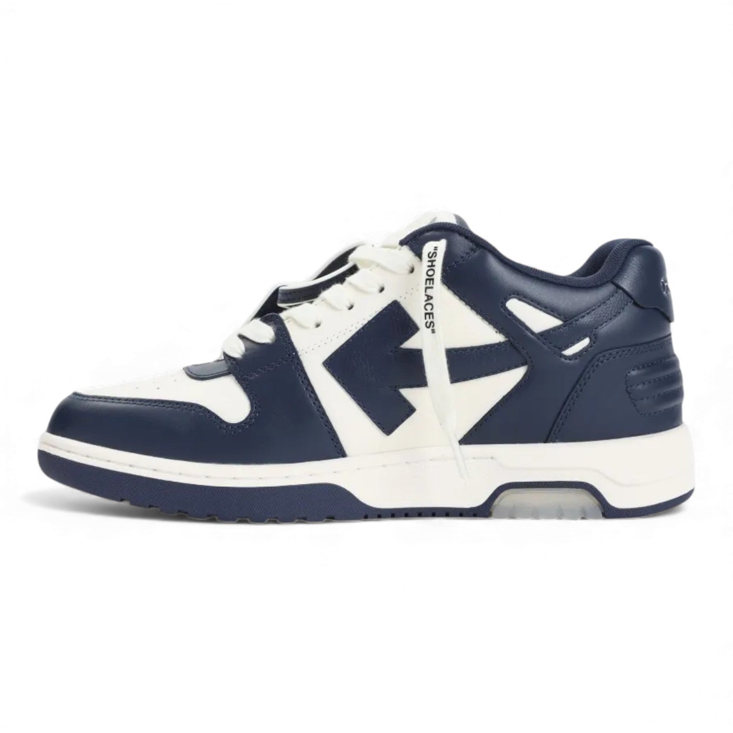 Off-White Out Of Office Leather - Navy Blue