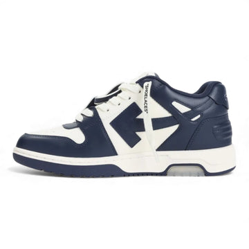 Off-White Out Of Office Leather - Navy Blue