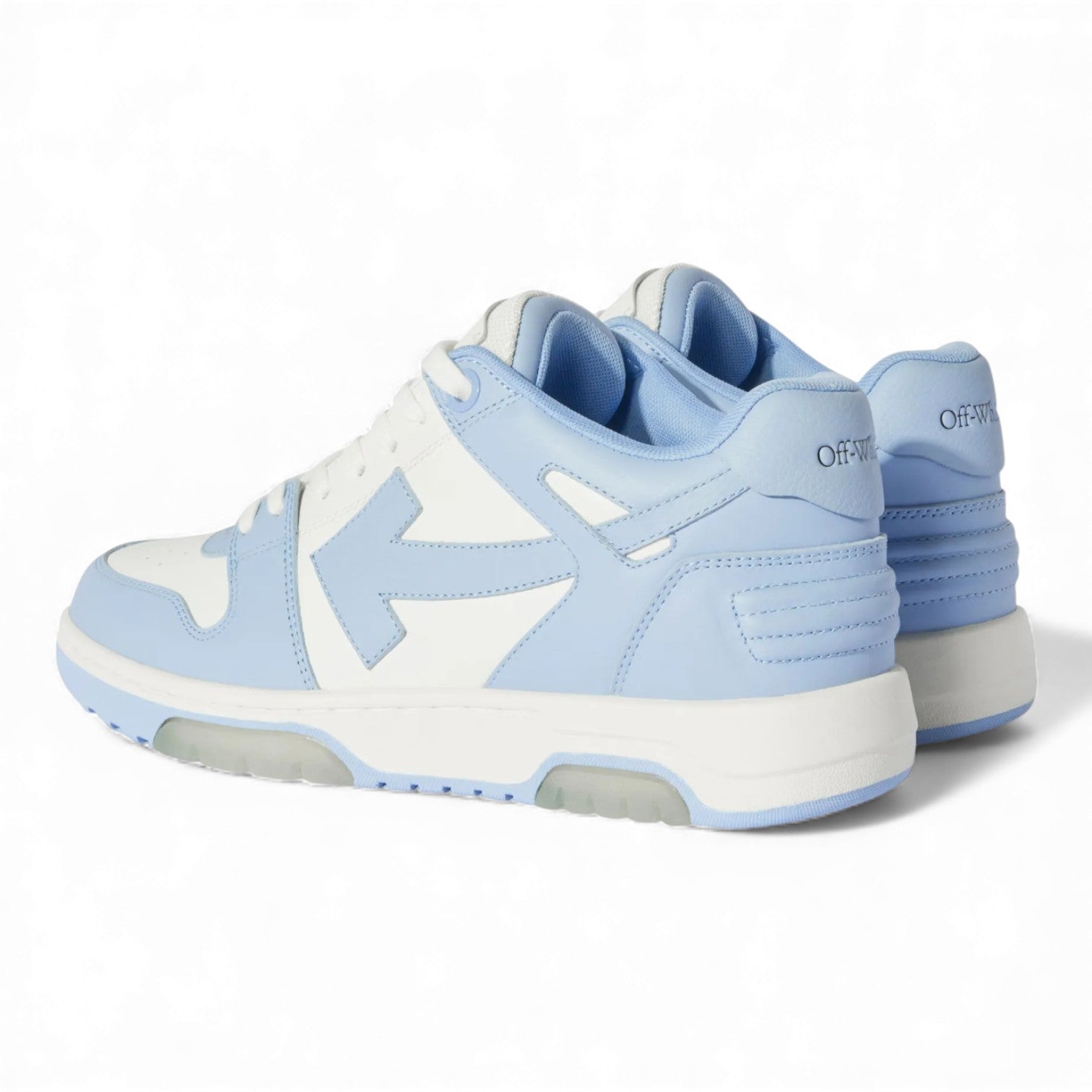 Off-White Out Of Office Leather Baby Blue