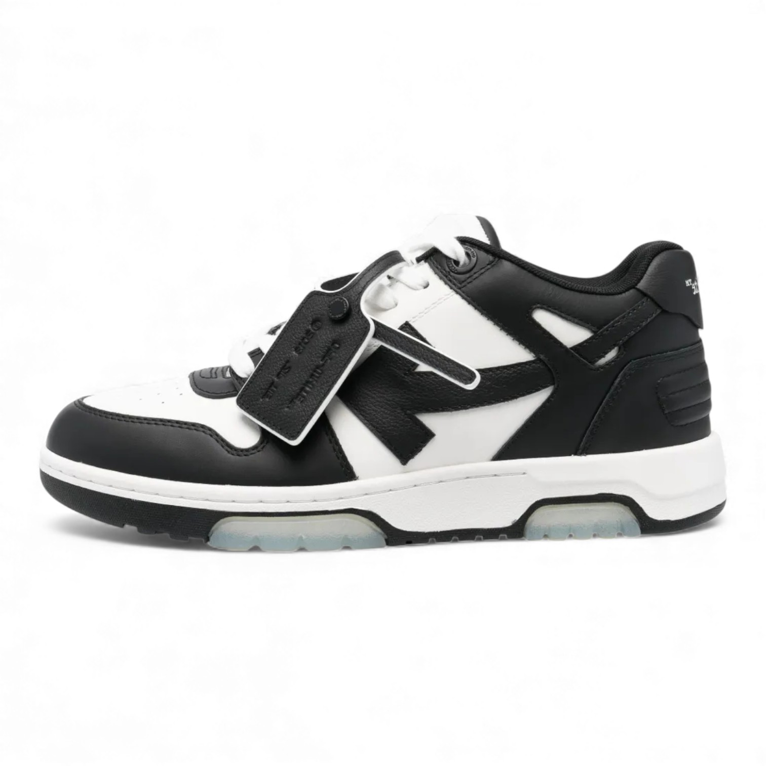 Off-White Out Of Office Leather White Black