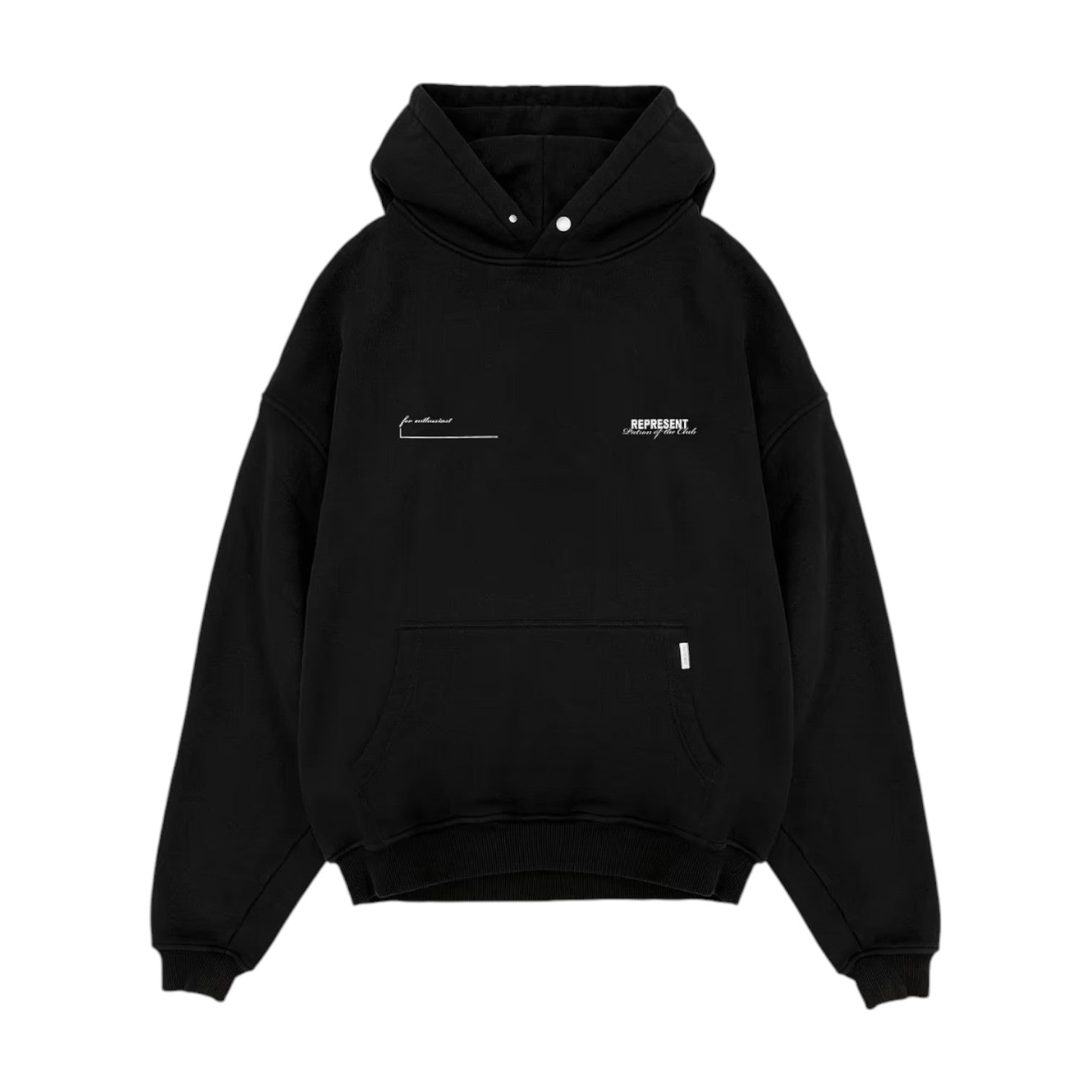 Represent Patron Of The Club Hoodie - Black