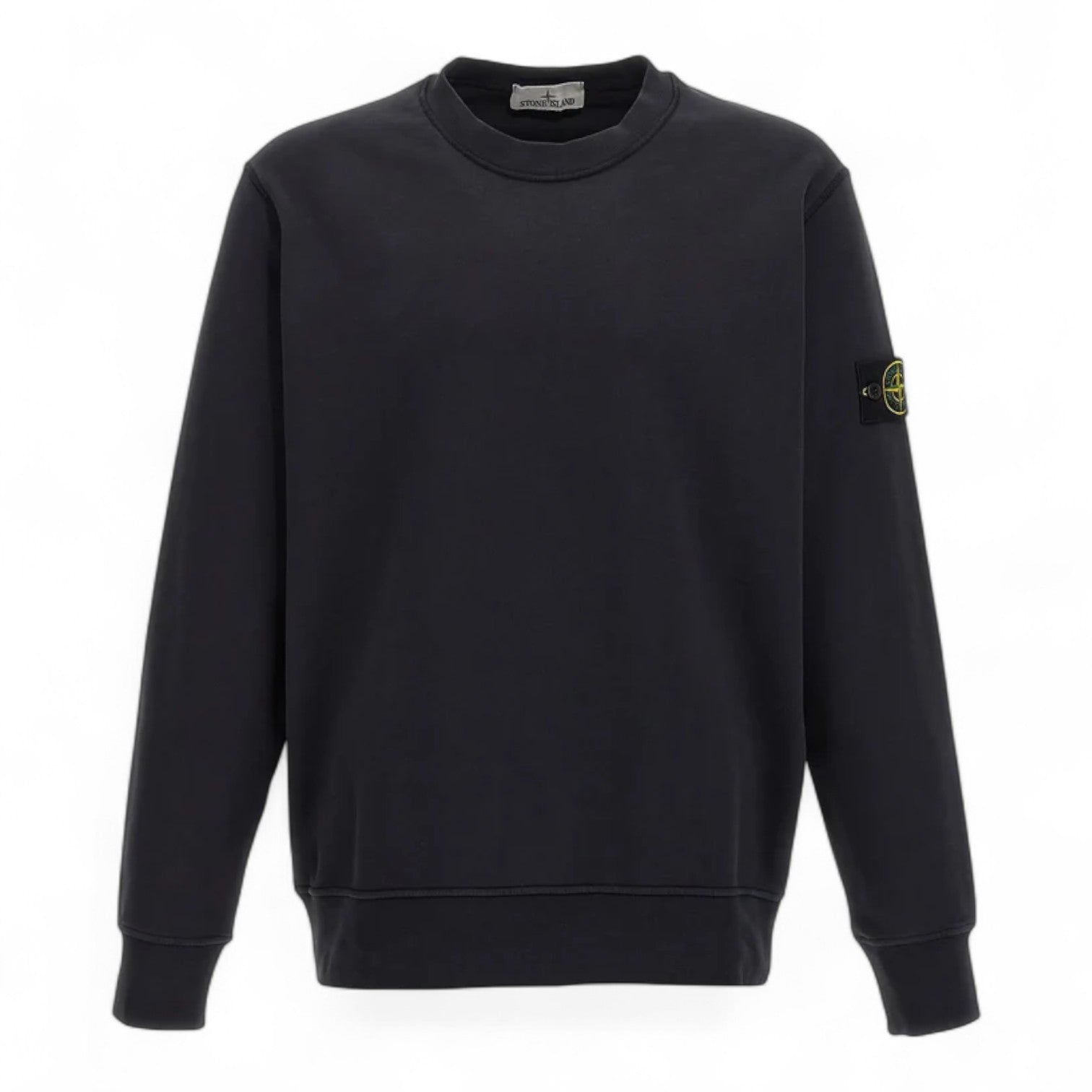 Stone Island Crewneck Logo Badge Sweatshirt