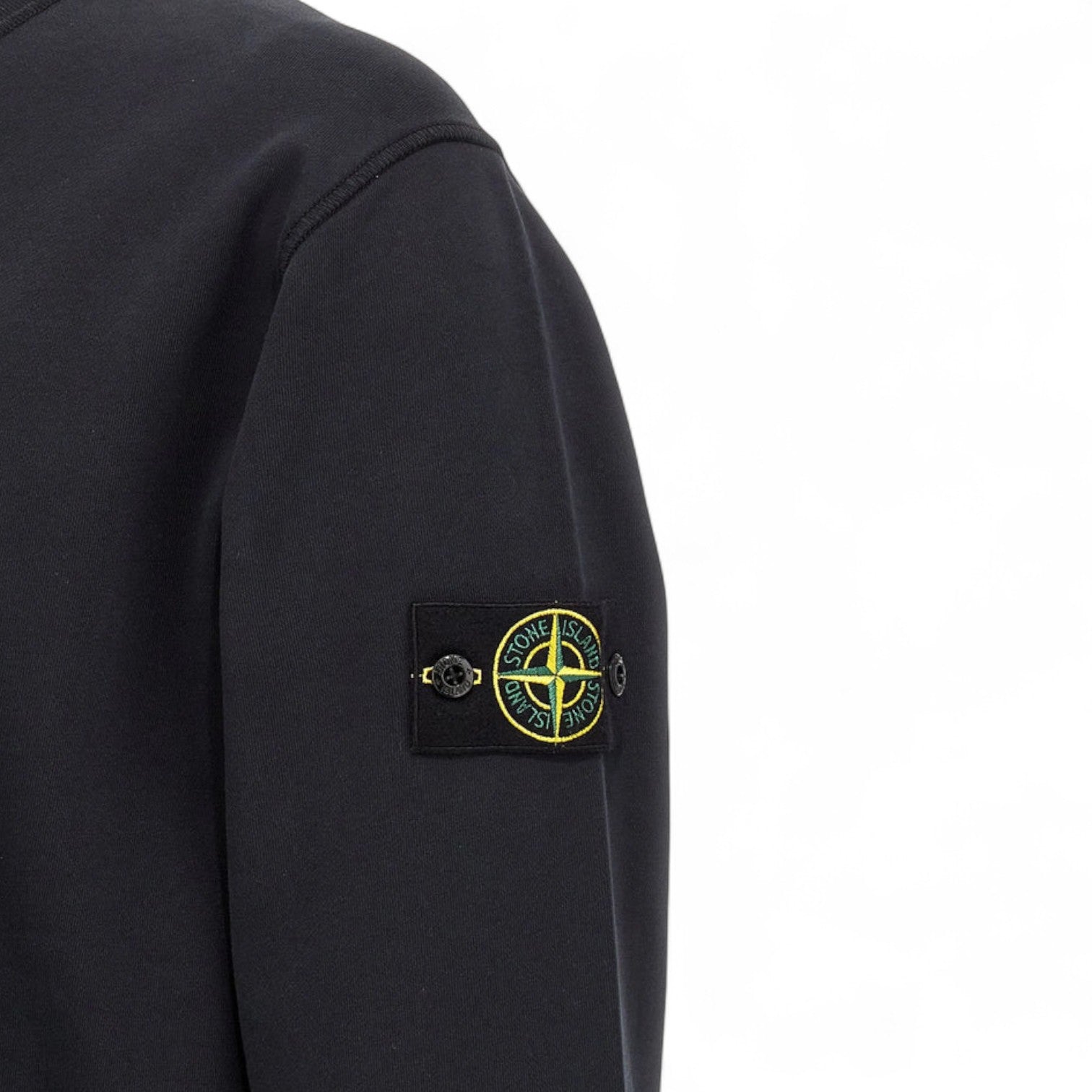 Stone Island Crewneck Logo Badge Sweatshirt