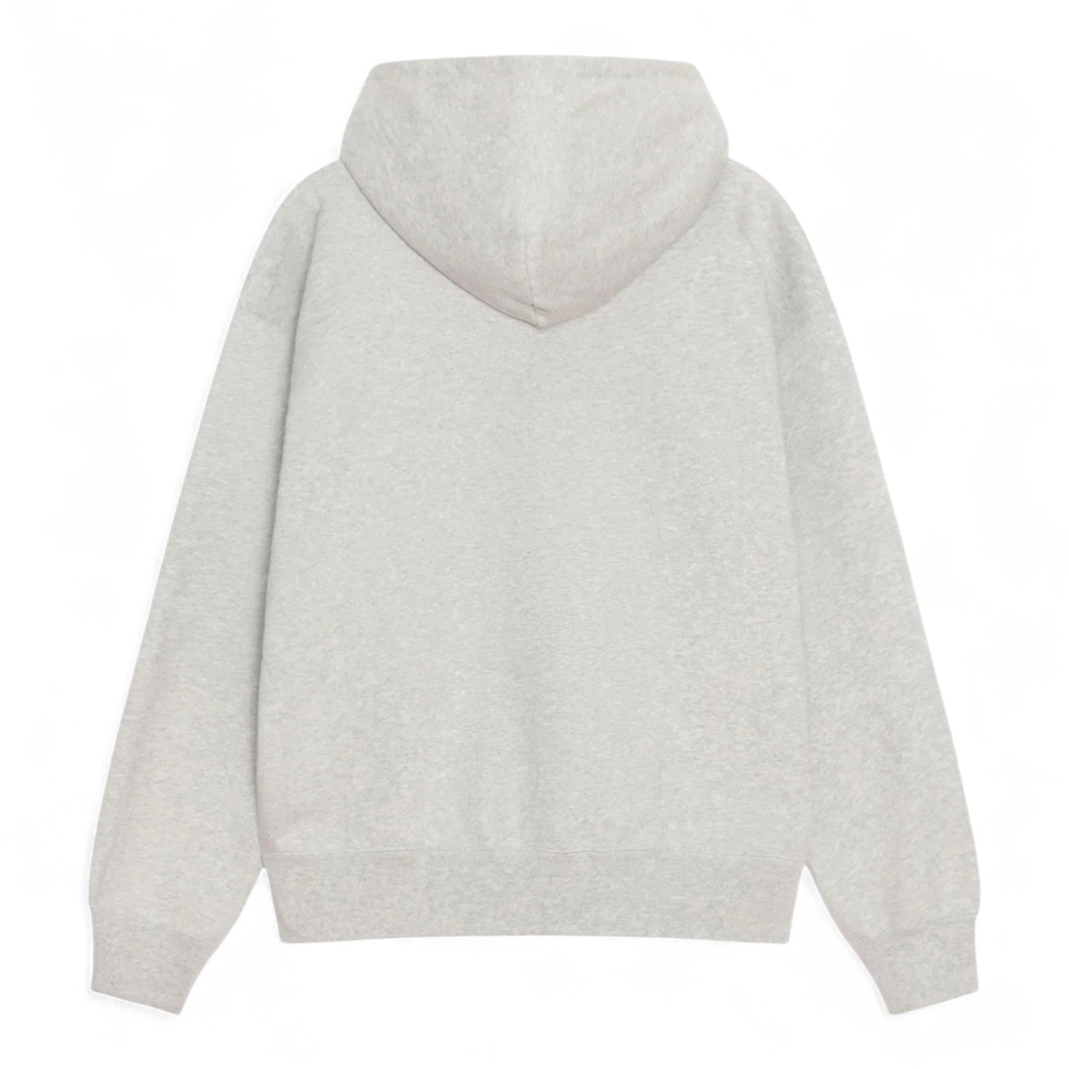 Stussy & Nike Stone Washed Fleece Zip Hoodie - Grey Heather