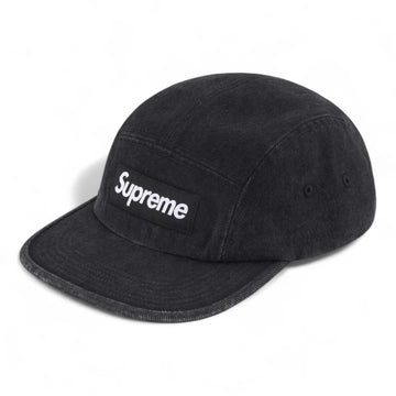Supreme Denim Camp Cap - Black
