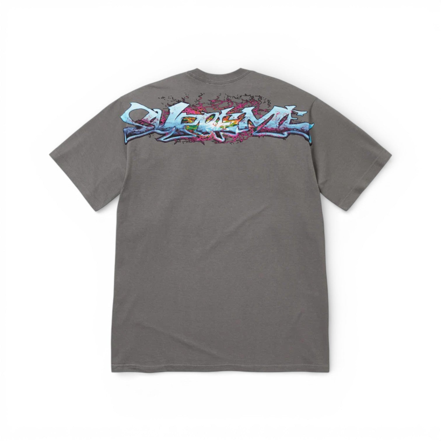 Supreme Tag Tee Charcoal