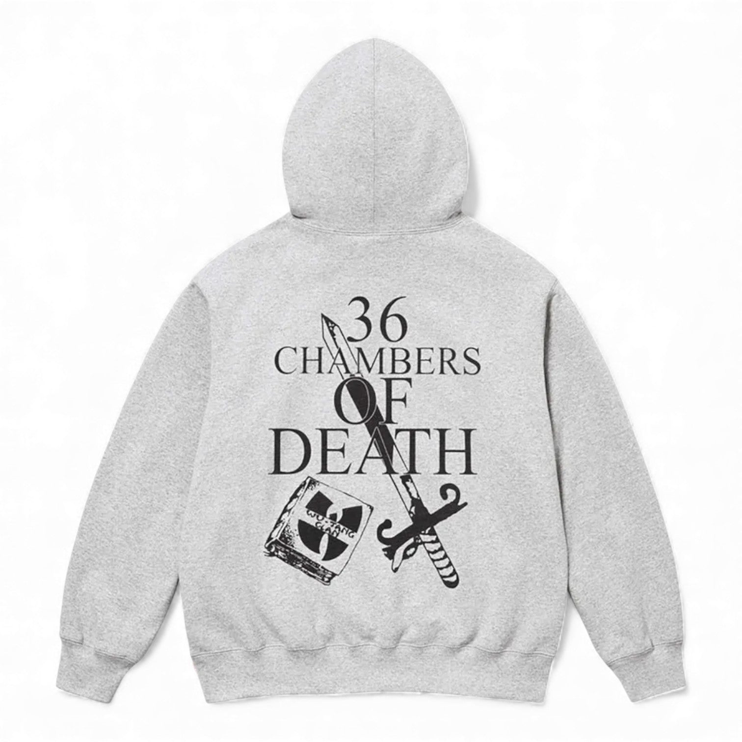 Supreme Wu-Tang Clan Hooded Sweatshirt - Heather Grey