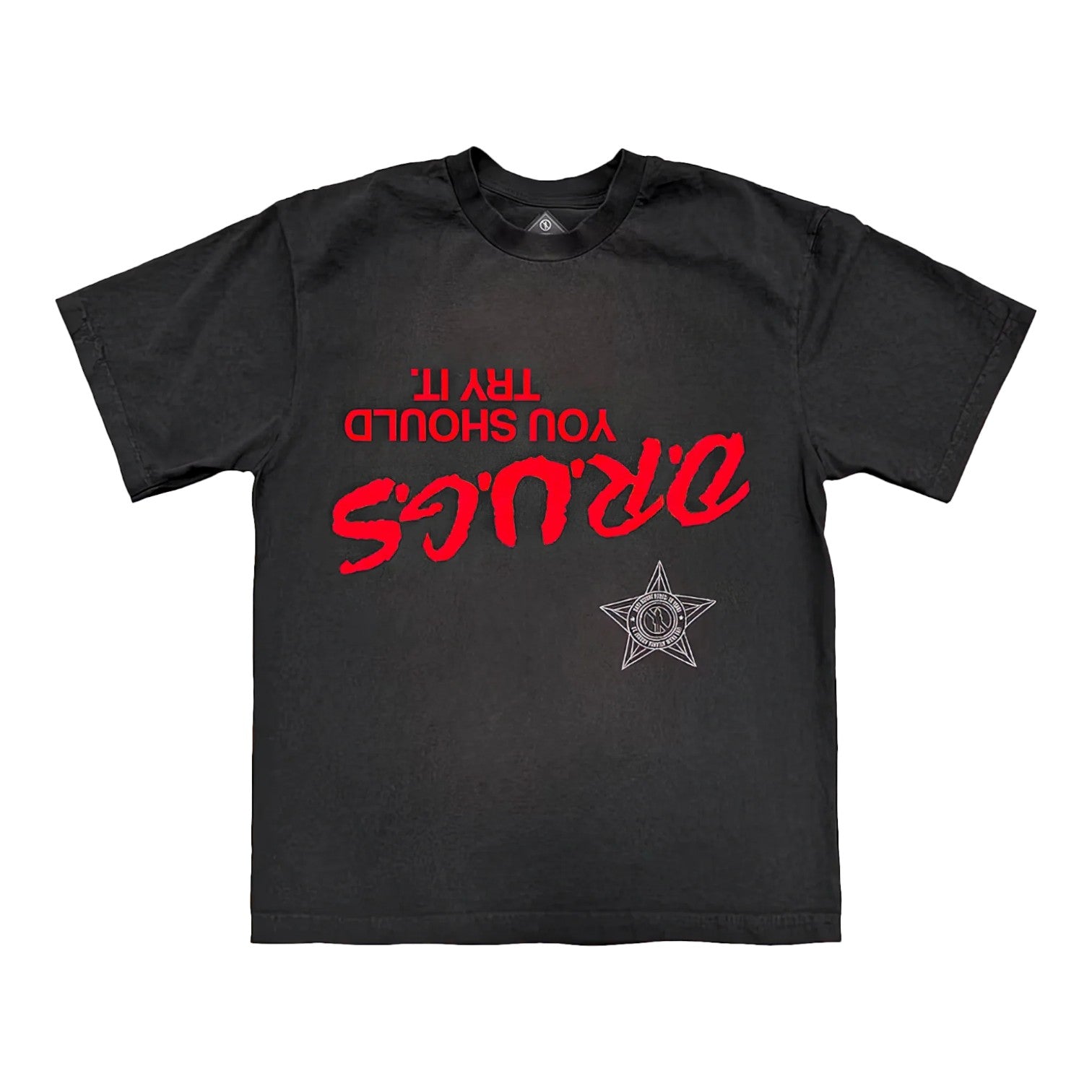Travis Scott 'DRUXGS T-shirt Black'