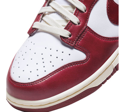 Nike Dunk Low PRM Vintage Team Red