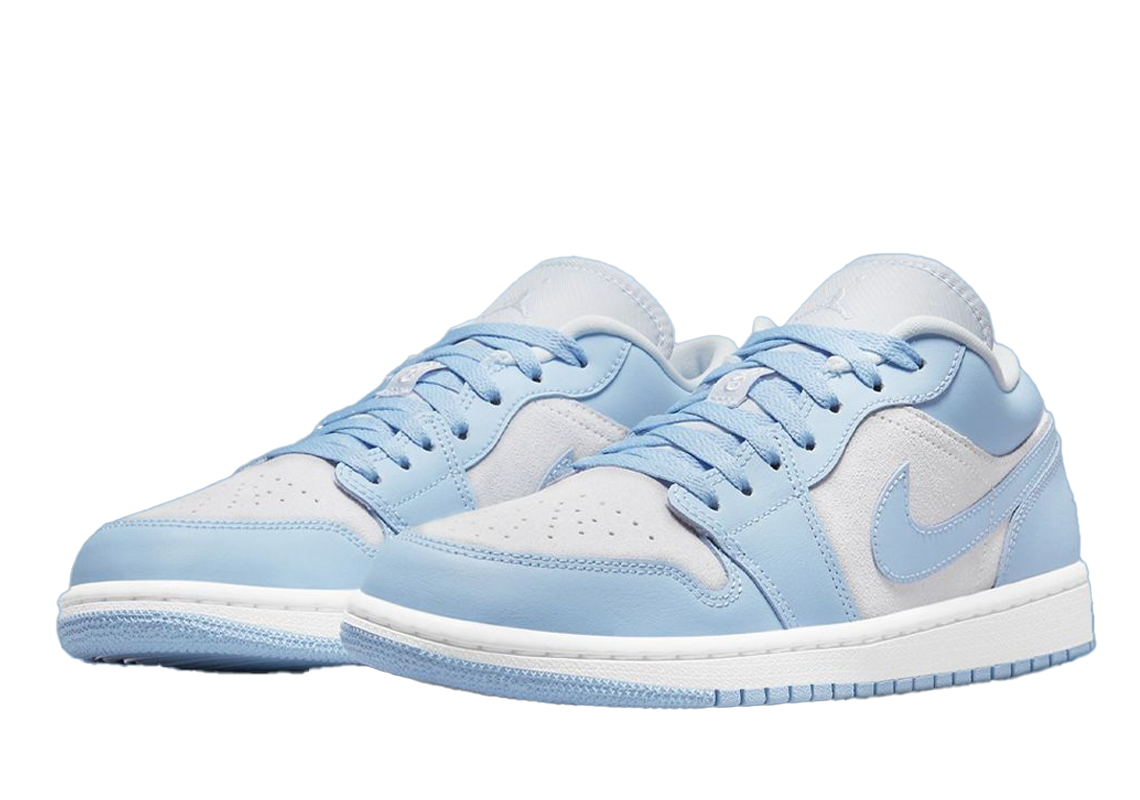 Jordan 1 Low Football Grey Aluminum