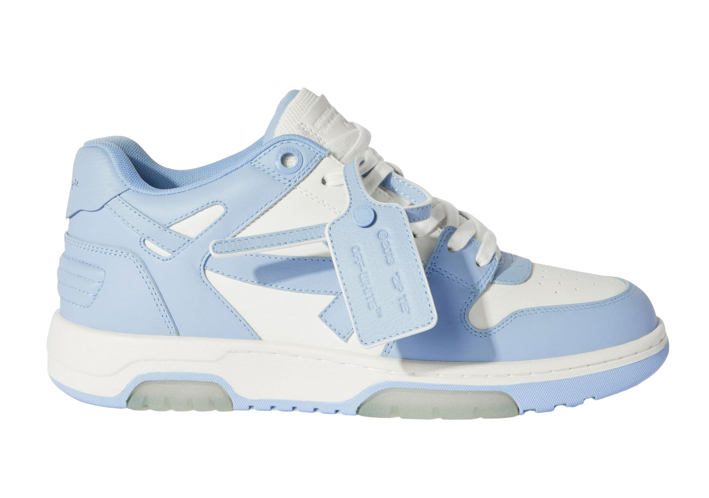 Off-White Out Of Office Leather Baby Blue