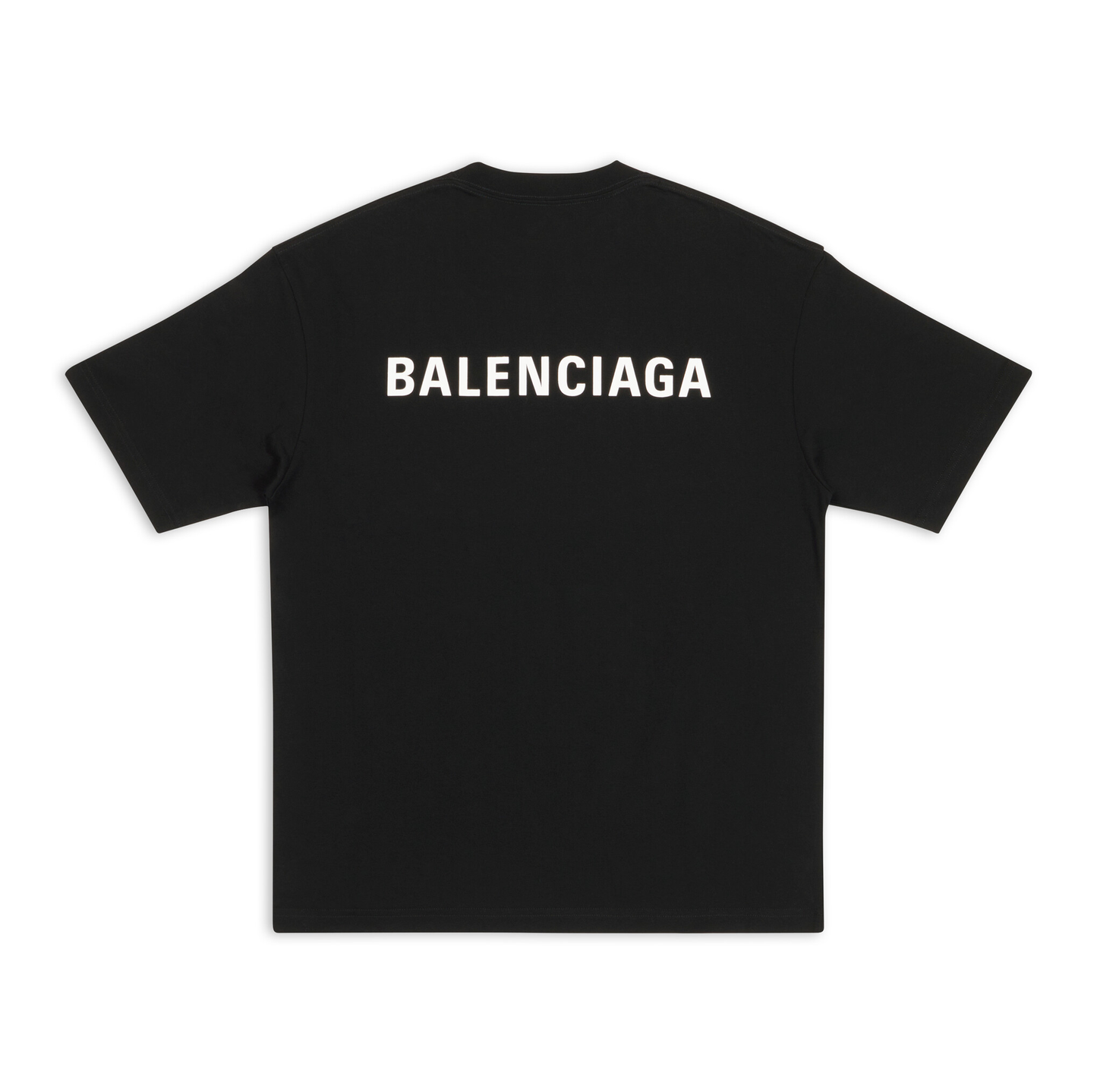 Balenciaga Logo T-Shirt Medium Fit Black