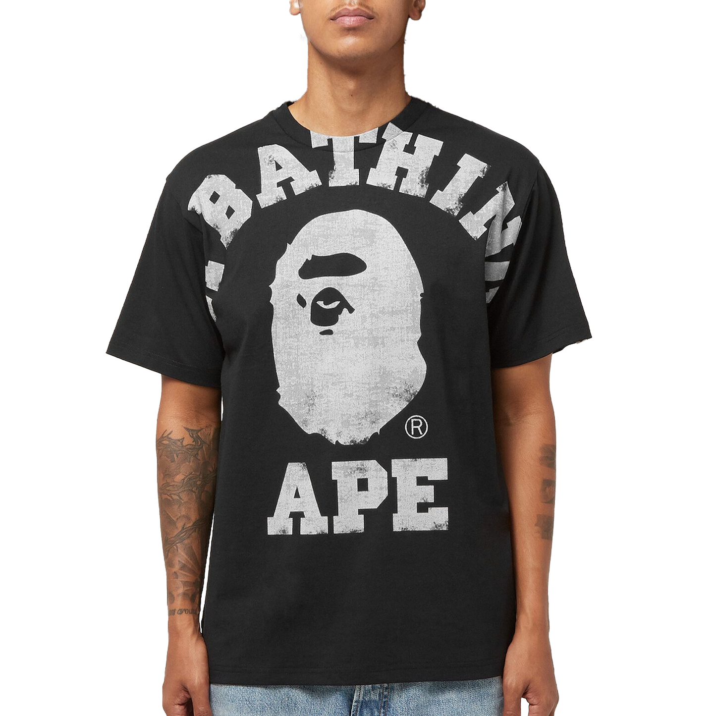 BAPE Overprinted College Tee