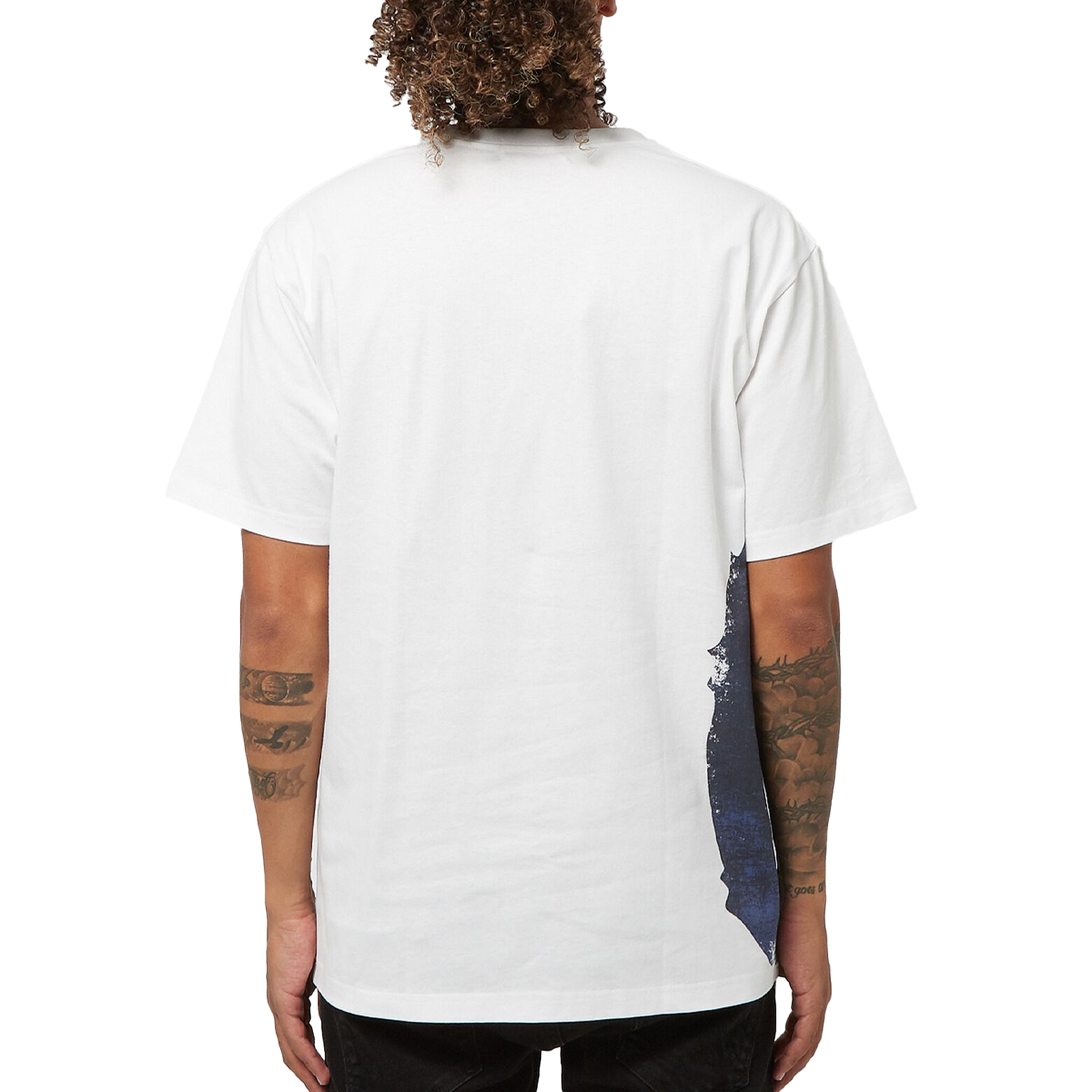 BAPE Overprinted Multi Ape Head Tee White