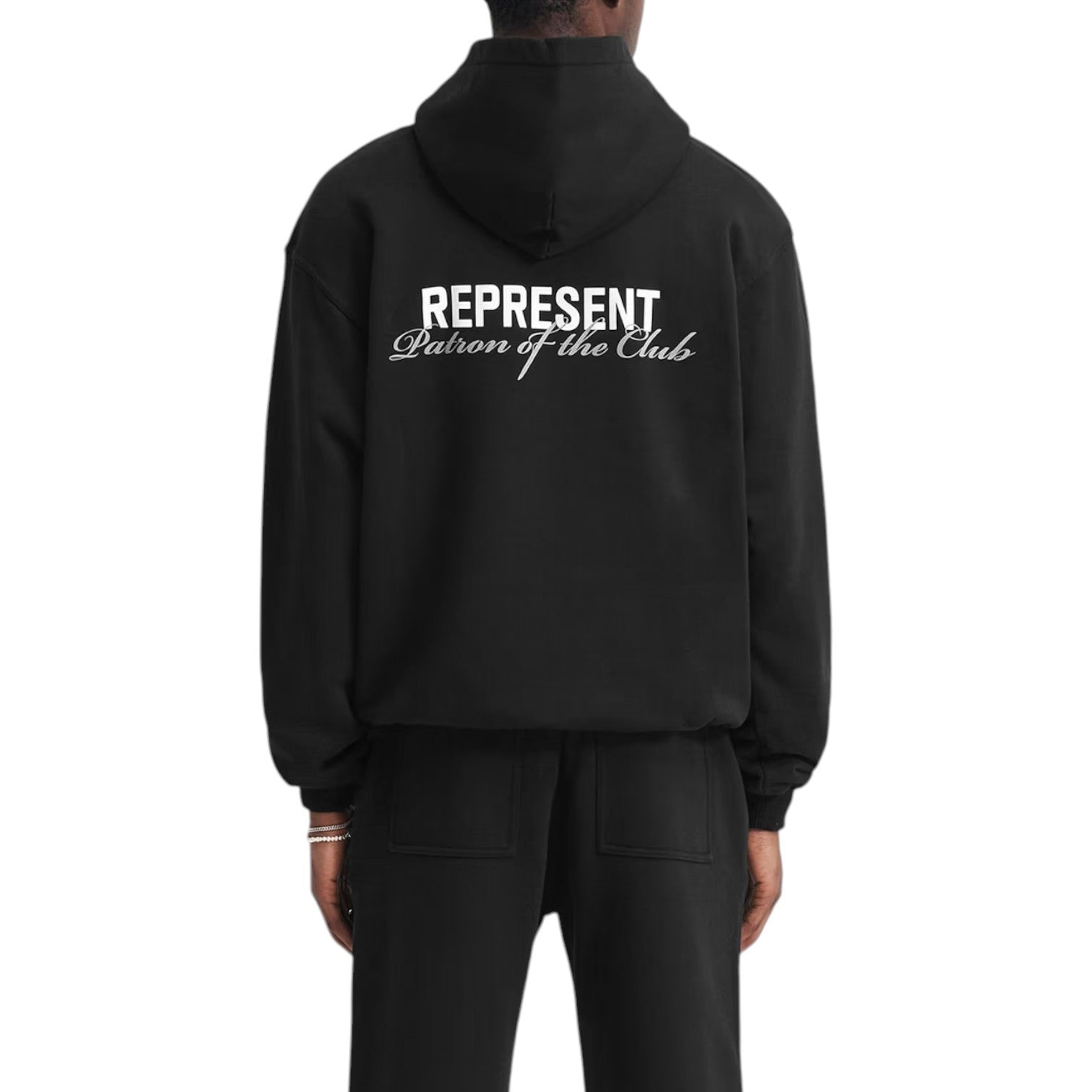 Represent 'Patron Of The Club' Hoodie - Black