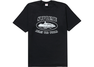 Supreme Corteiz Rules The World Tee Black