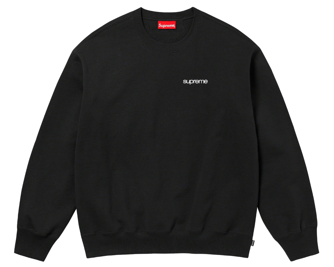 Supreme NYC Crewneck Black