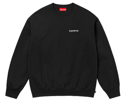 Supreme NYC Crewneck Black