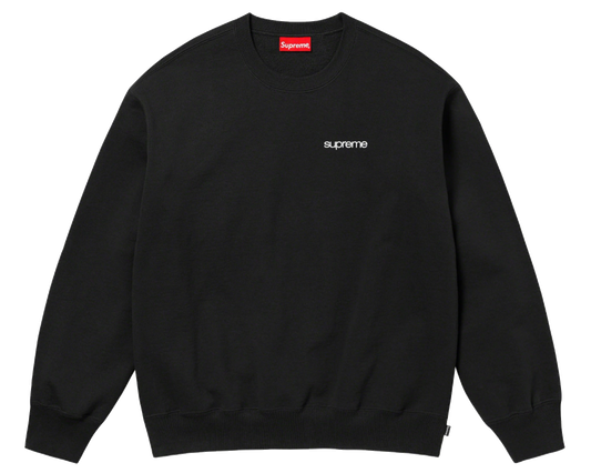 Supreme NYC Crewneck Black