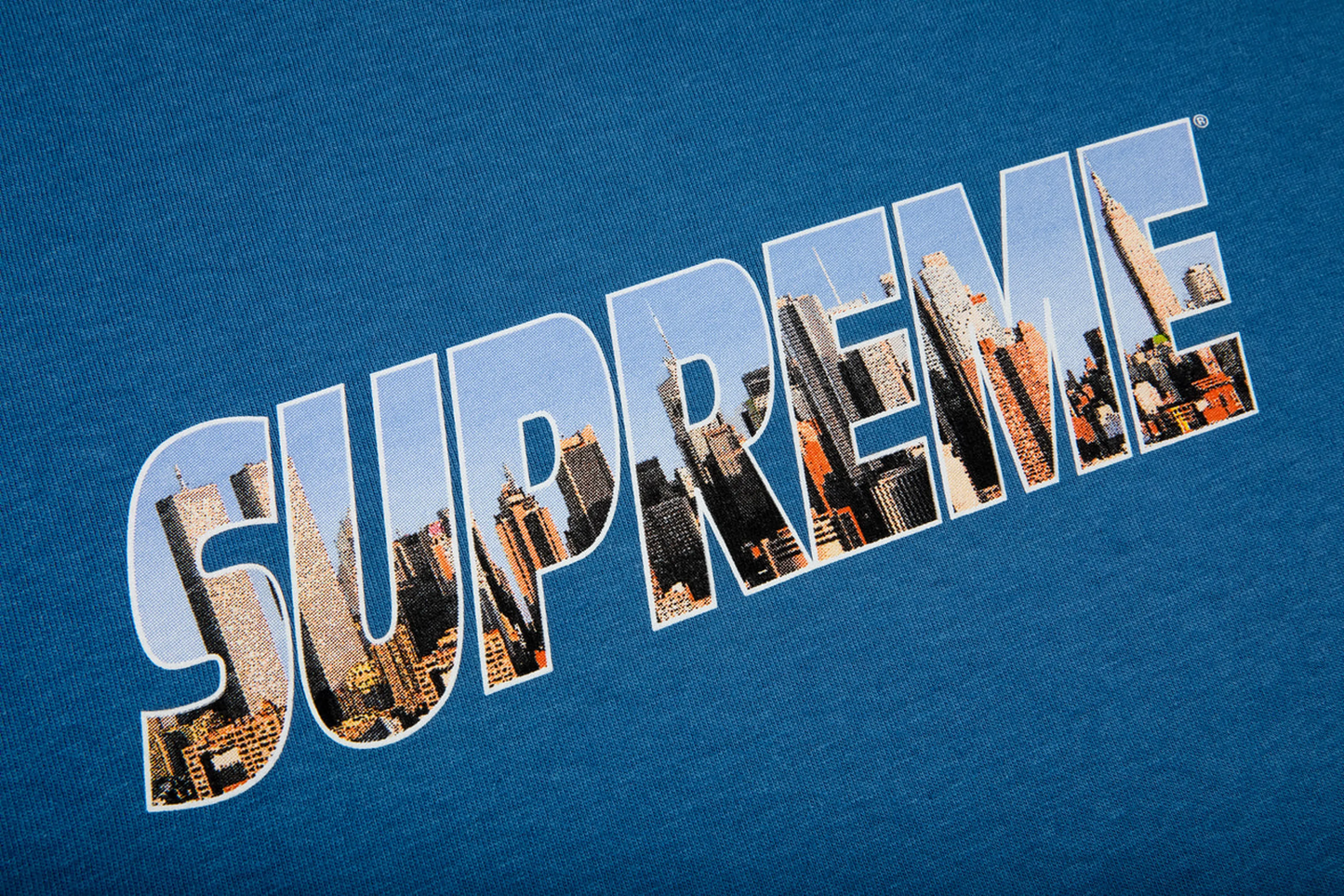 Gotham Tee Supreme (Faded Blue)