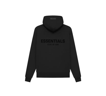 Fear of God Essentials Pullover Hoodie Black Stretch Limo