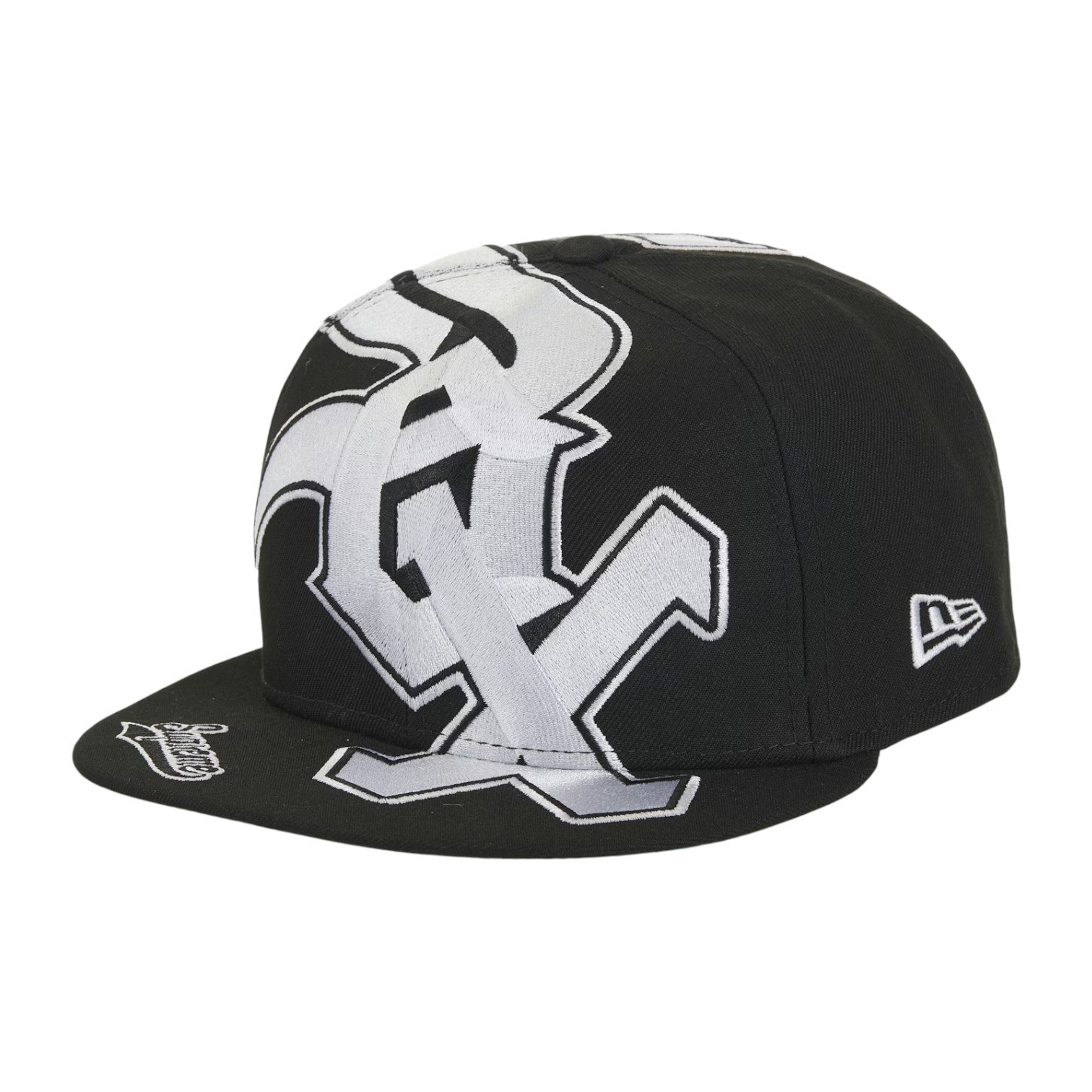 Supreme Chicago White Sox Adjustable New Era Cap - Black