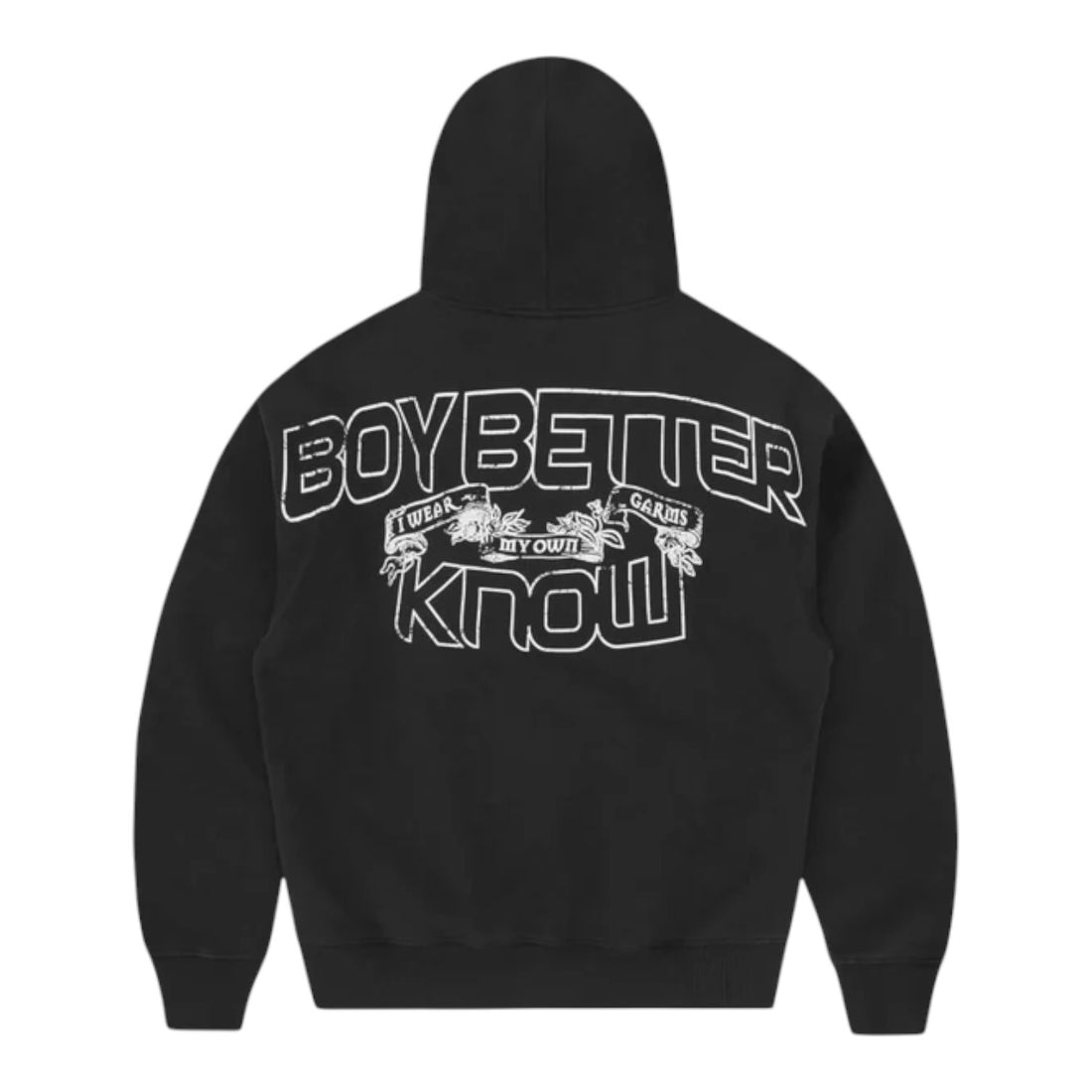Corteiz BBK Royale Zip Hoodie - Black