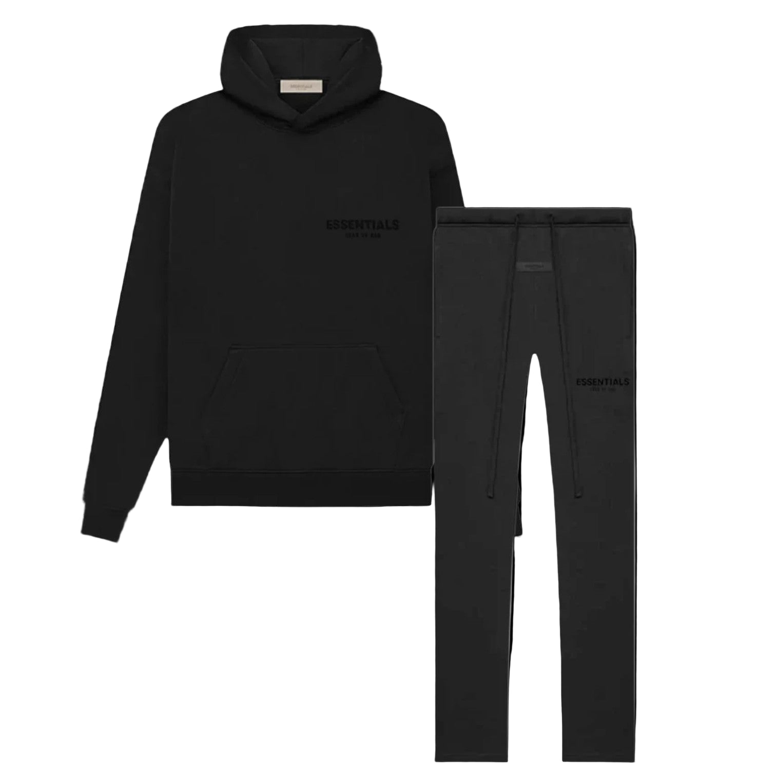 Fear of God Essentials Set Hoodie + Calças - Stretch Limo Black