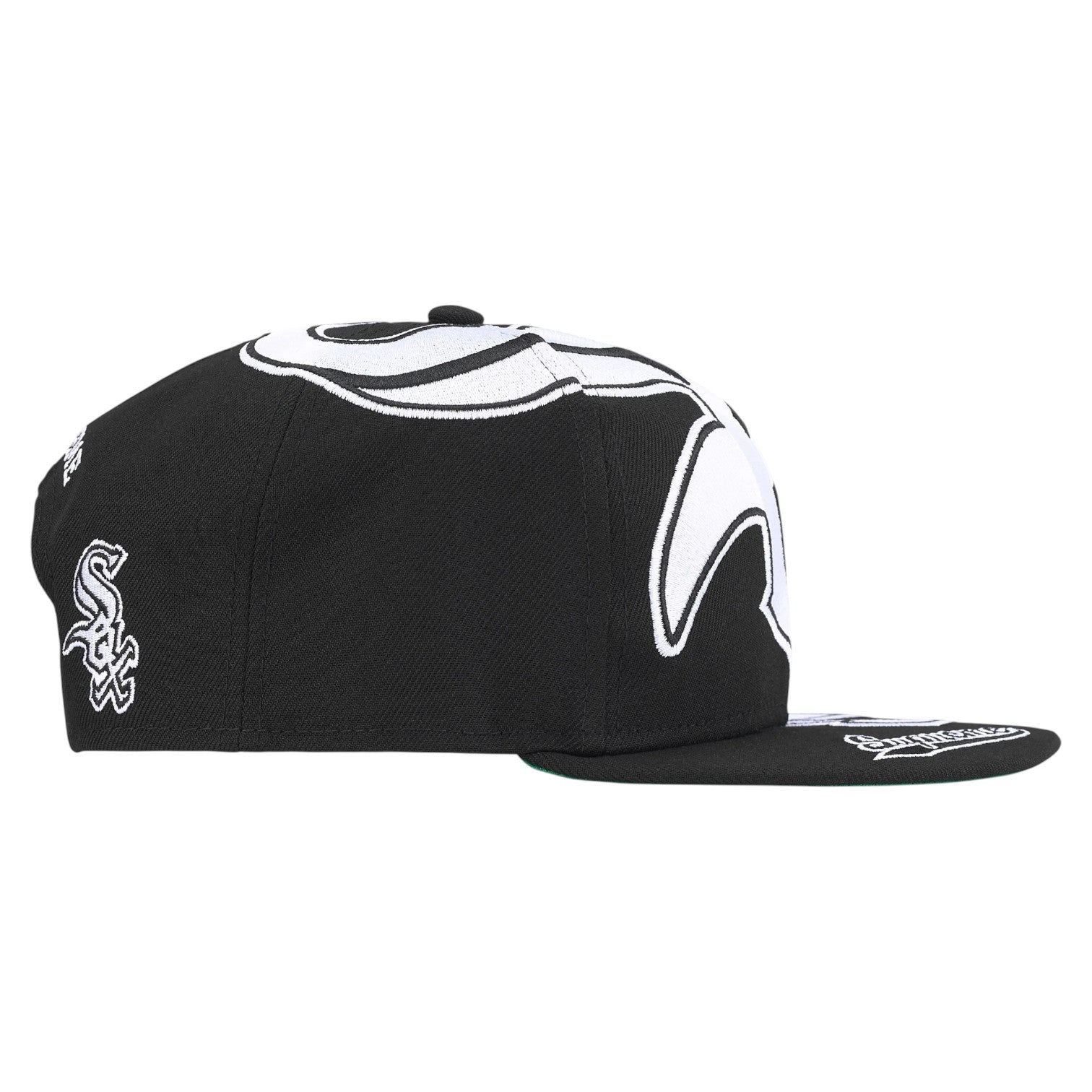 Supreme Chicago White Sox Adjustable New Era Cap - Black