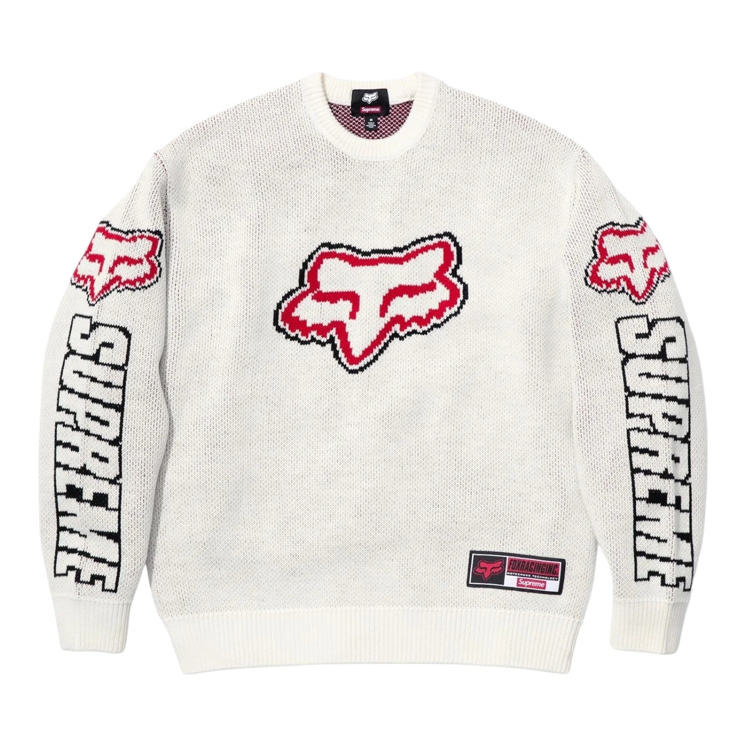 Supreme Fox Racing Sweater - White