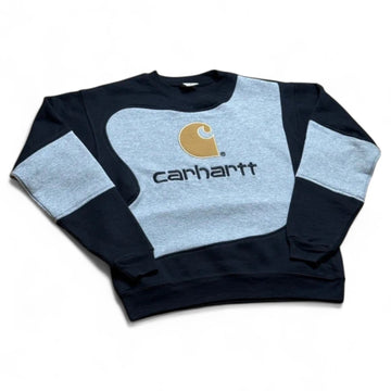 Carhartt Custom Patchwork Rework Vintage Crewneck
