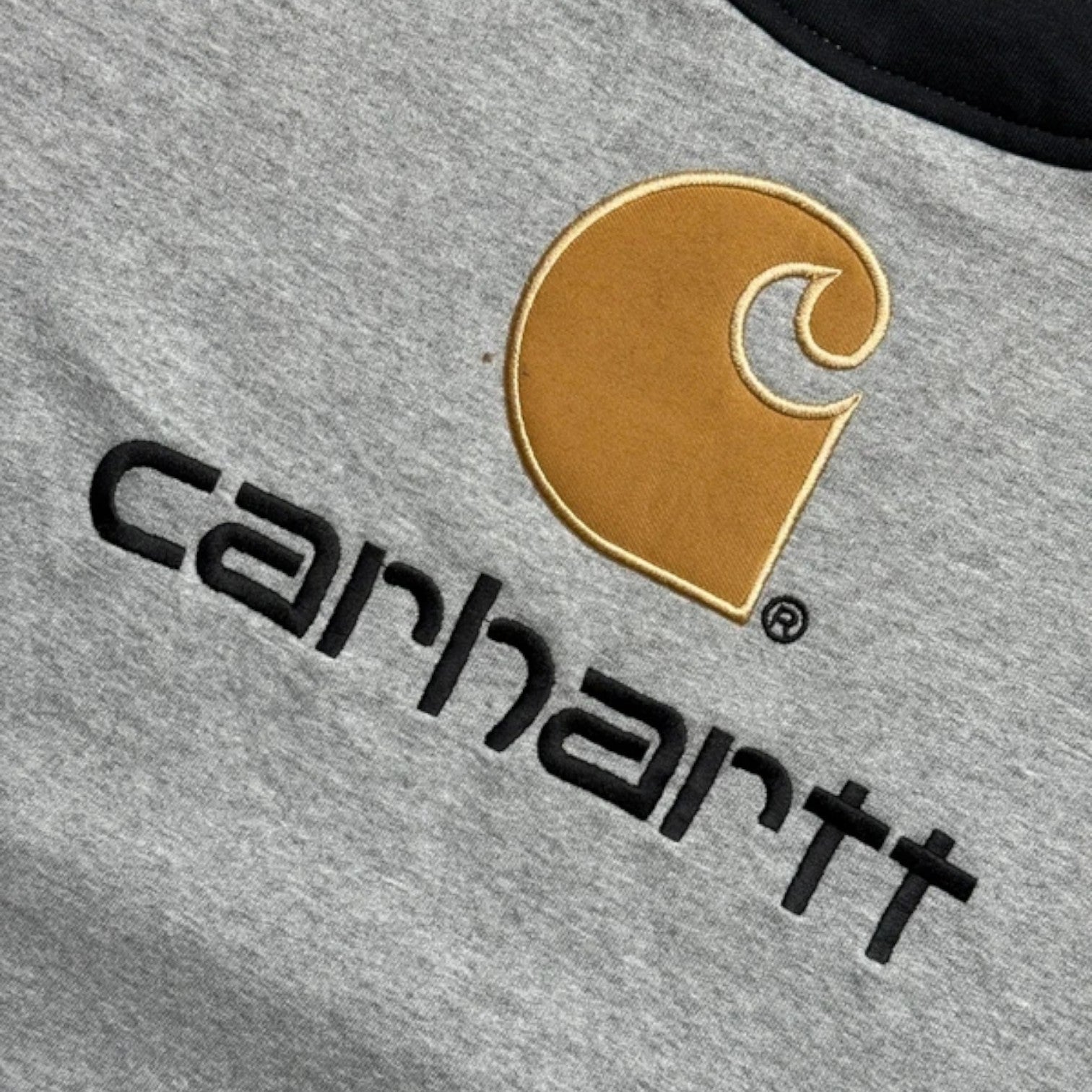 Carhartt Custom Patchwork Rework Vintage Crewneck