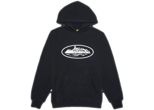 Corteiz Alcatraz Hoodie Black