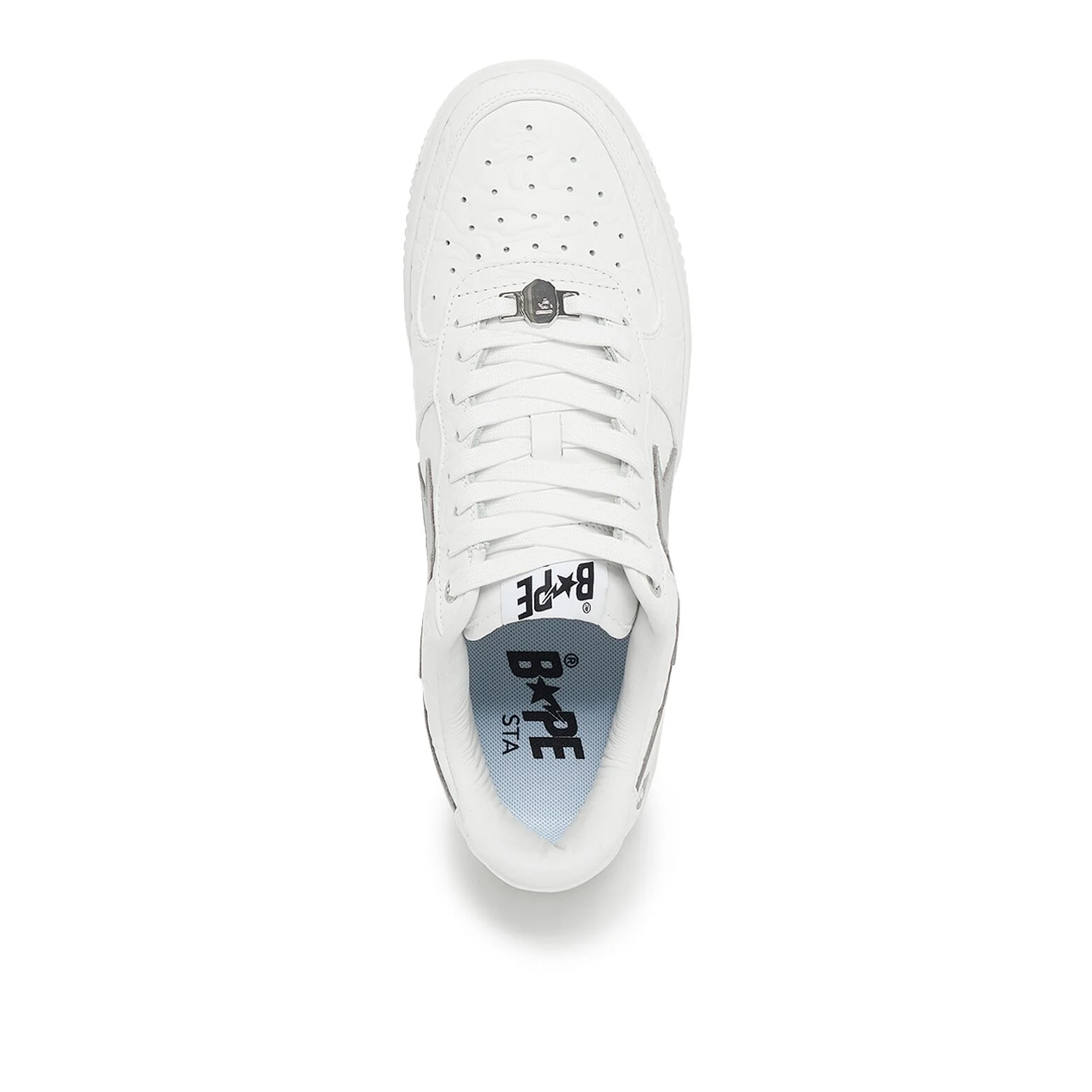 A Bathing Ape BapeSta Low 'Line Camo White'