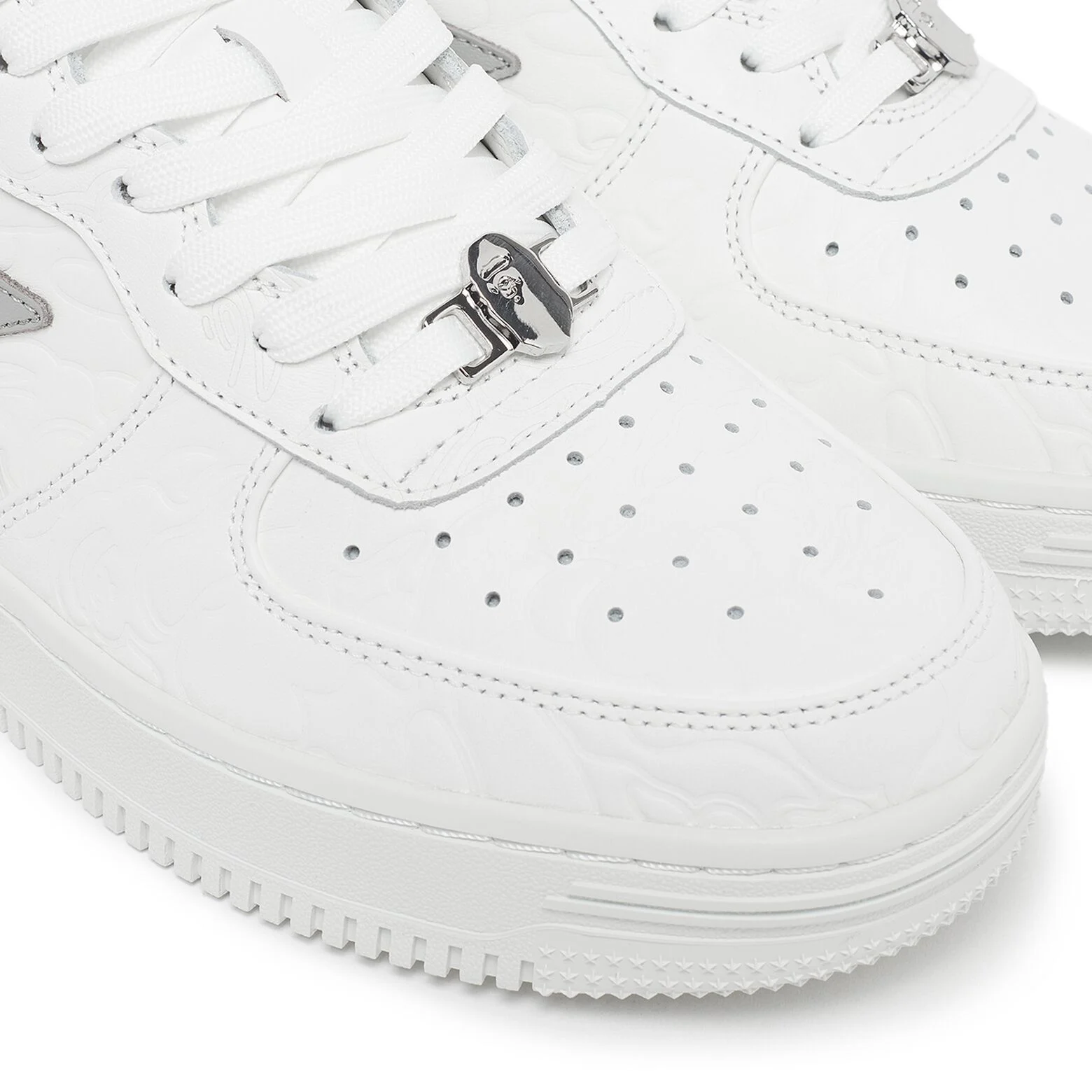 A Bathing Ape BapeSta Low 'Line Camo White'