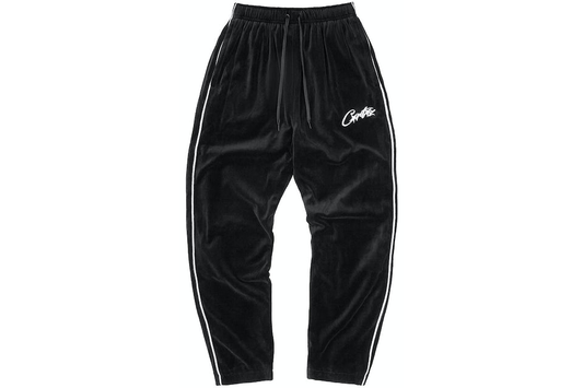 Corteiz VVS Velour Bottoms 'Black'