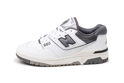 New Balance 550 White Grey Dark Grey