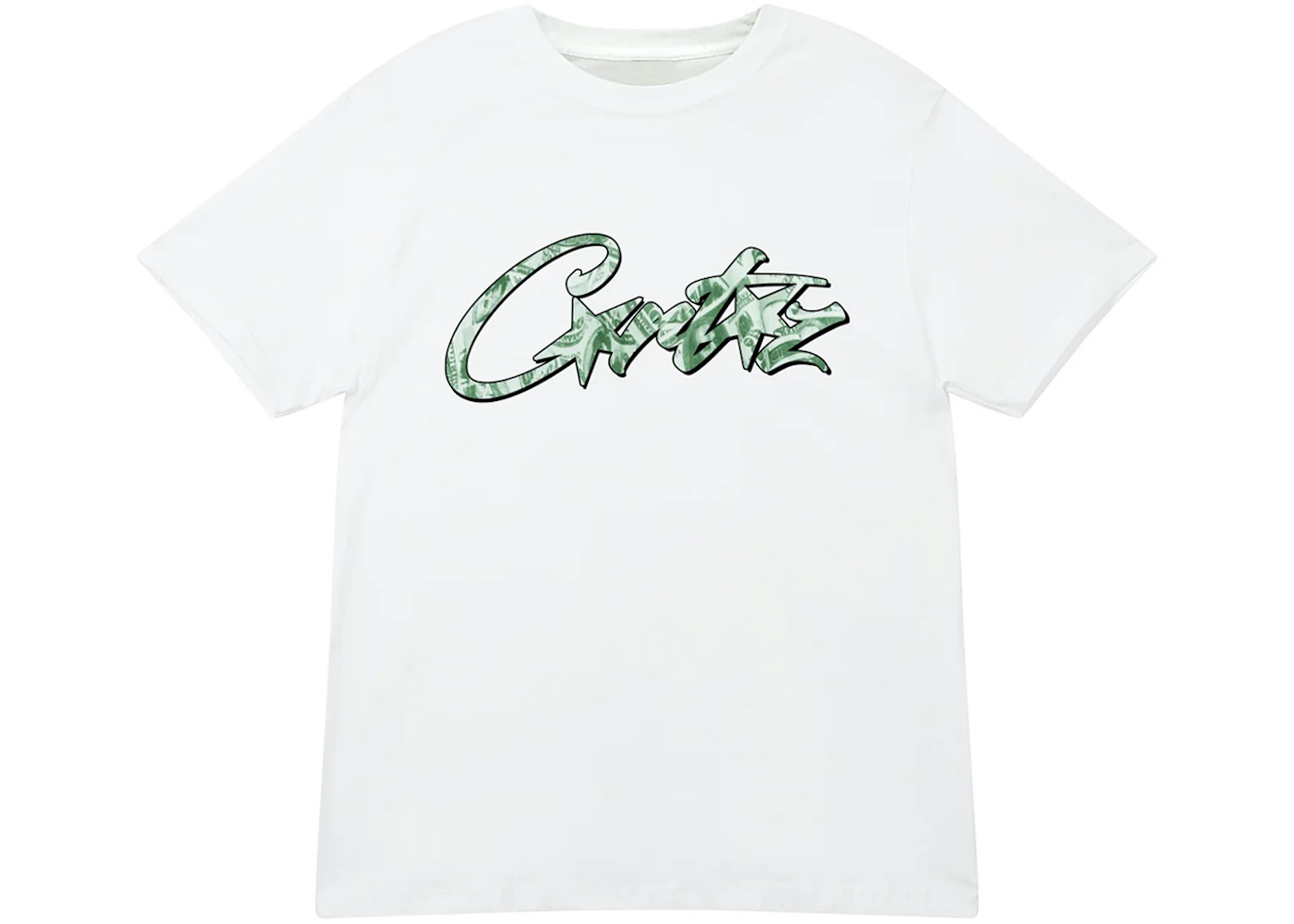 Corteiz Dollar Tee White