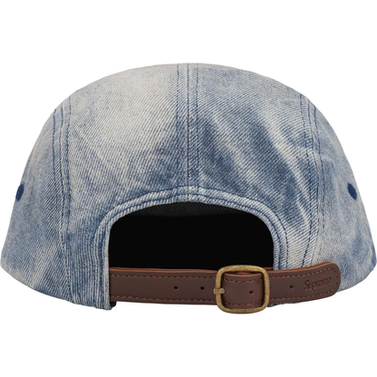 Supreme Washed Chino Twill Camp Cap (SS24) Dirty Indigo