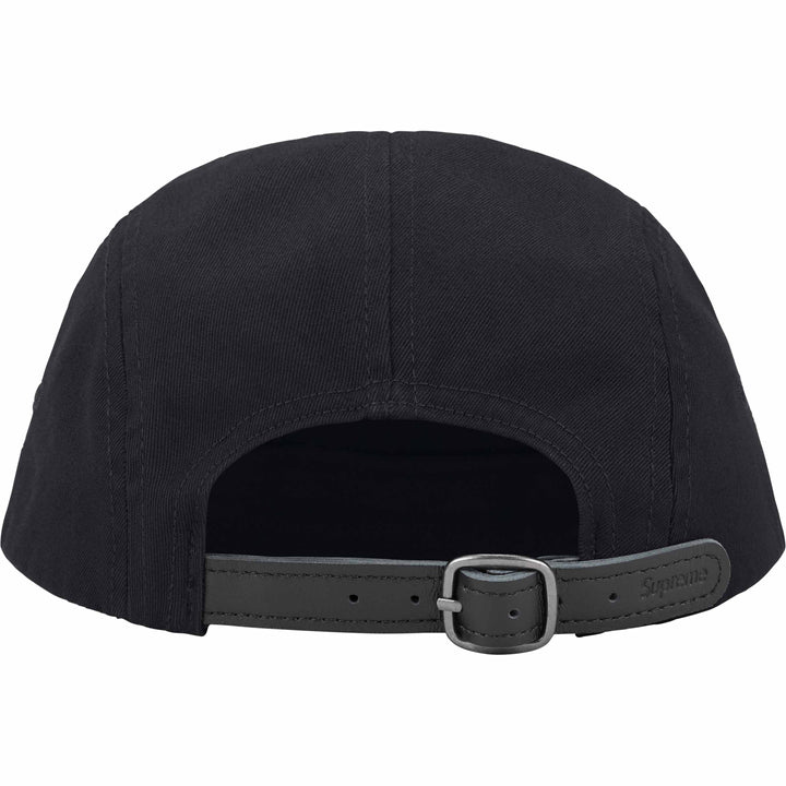 Washed Chino Twill Camp Cap Black