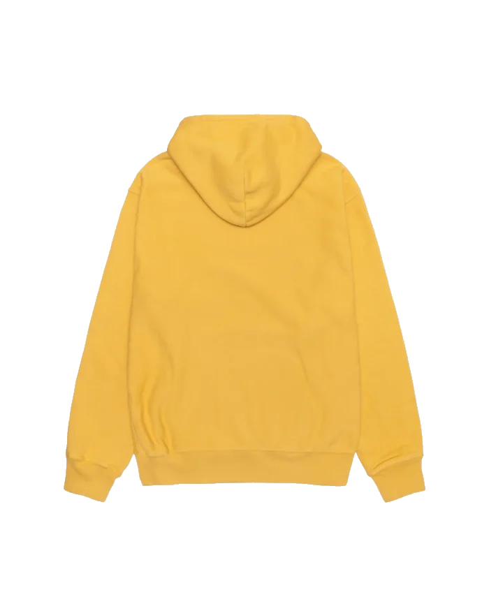 Stussy Star Hoodie Pigment Dyed Yellow