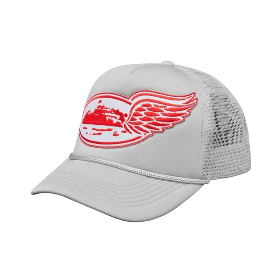 Corteiz Alcatraz Wing Trucker Hat Grey