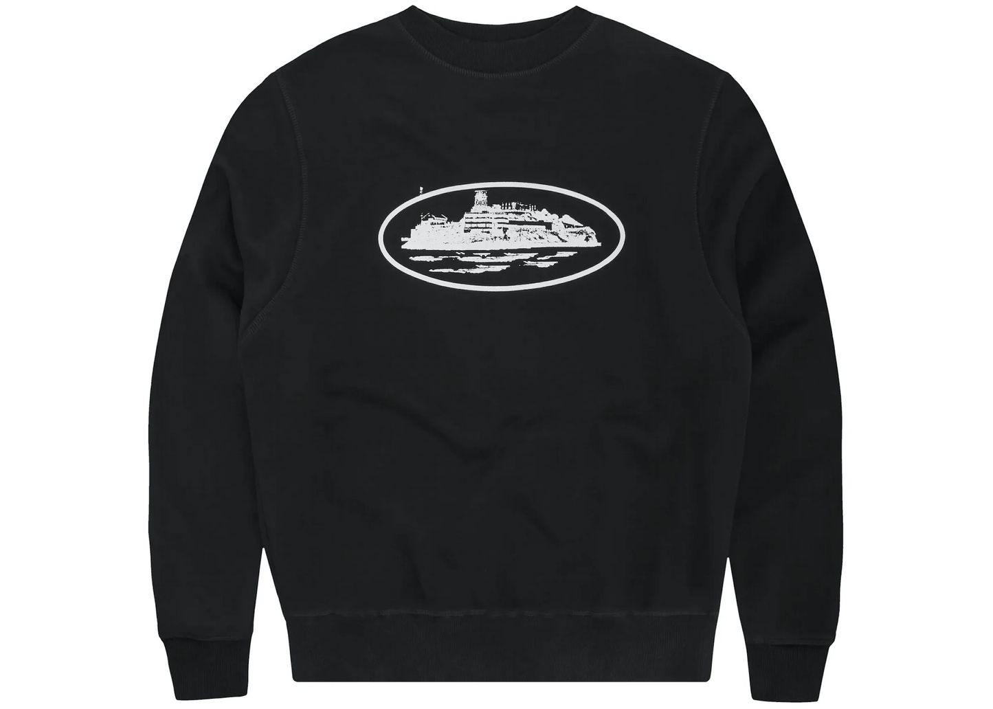 Corteiz OG Alcatraz Sweatshirt Black