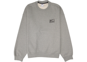 Nike x Stussy Crewneck Fleece Gray