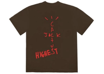 Travis Scott Jordan Cactus Jack Highest T Shirt Brown