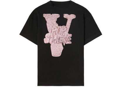 VLONE Black Pop Smoke Prayer Tee